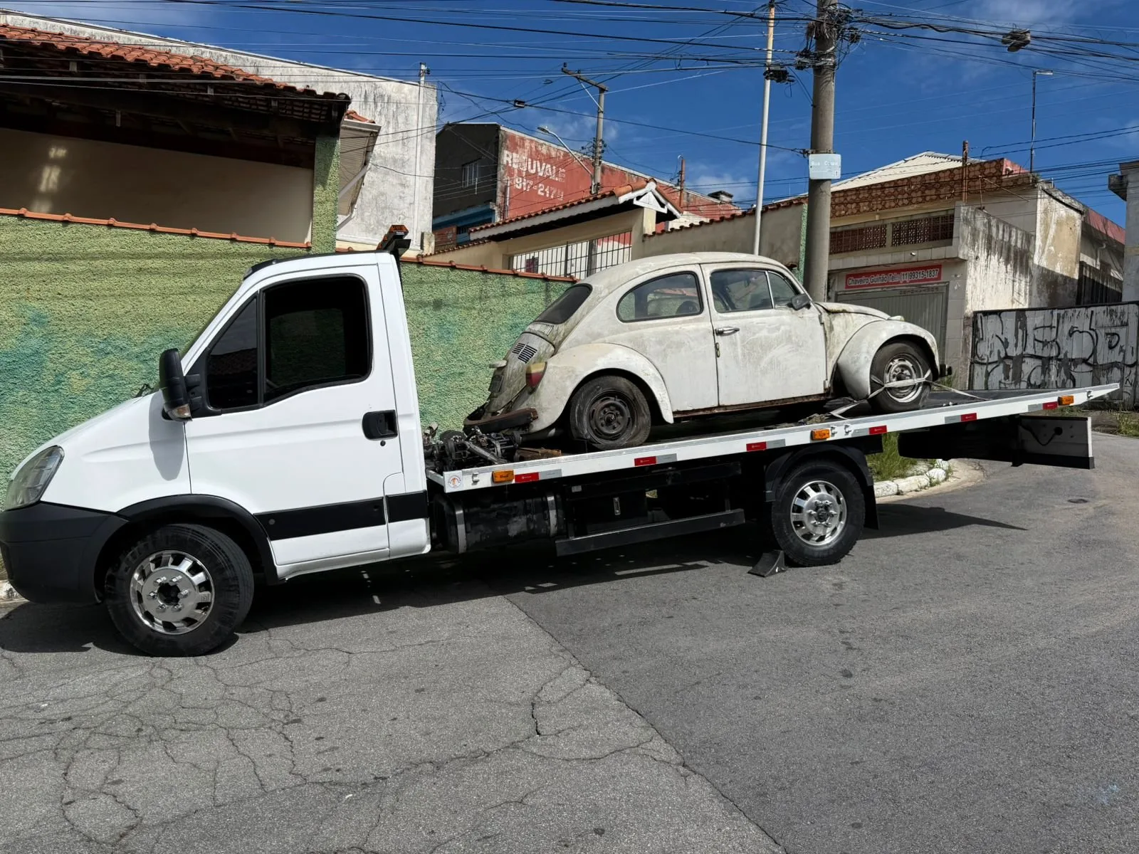 Remoção de Veículos Quebrados
